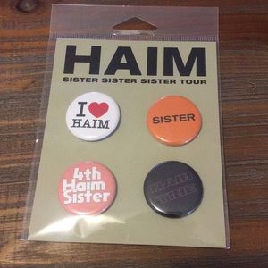 HAIM Pin Set